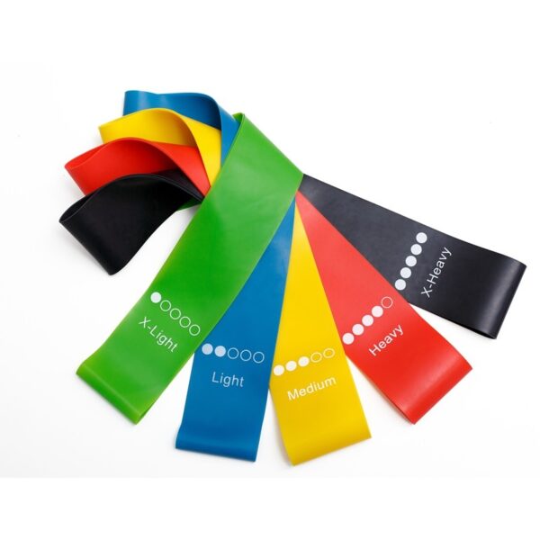 Yoga Resistance Rubber Bands Indoor Outdoor Fitness Equipment 0.35mm-1.1mm Pilates Sport Training Workout Elastic Bands - Image 5