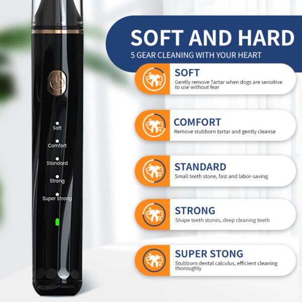Ultrasonic Pet Teeth Cleaning And Cleaning Device - Image 3