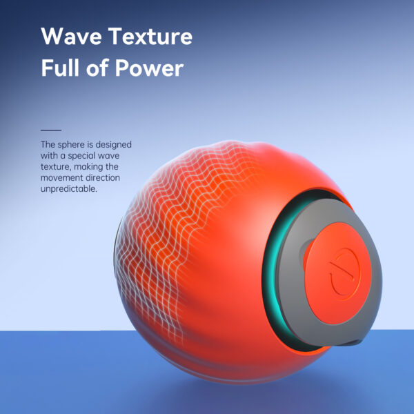 2025 Smart Interactive Cat Ball,Type-C Rechargeable Interactive Cats Toy,Automatic Cat Teaser Toy,Pet Supplies,New Year Gift - Image 2