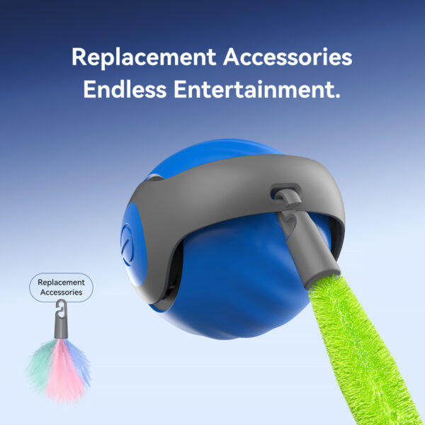 2025 Smart Interactive Cat Ball,Type-C Rechargeable Interactive Cats Toy,Automatic Cat Teaser Toy,Pet Supplies,New Year Gift - Image 10